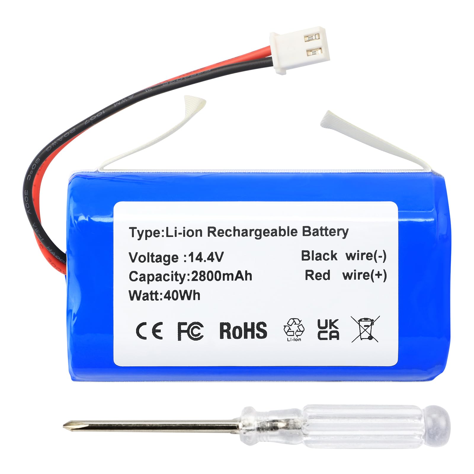 RVBAT850 Battery Replacement for Shark Matrix UR2360S UR2360EEUS UR250BEXUS