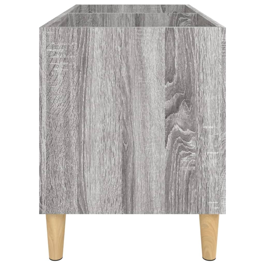 Sonoma - Armario de madera con patas de madera, 74,5 x 38 x 48 cm, espacio para discos de vinilo, CD, DVD, almacenamiento multimedia, estantería versátil para salón, oficina y cine en casa