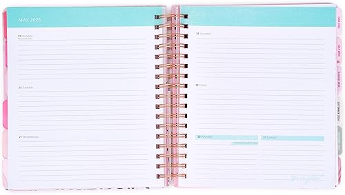 Miniatura 4 de Planificadorescalendarios diarios grandes de 18 meses 2026 planificadores Votum para el trabajo o el hogar con vistas mensuales, semanales y diarias