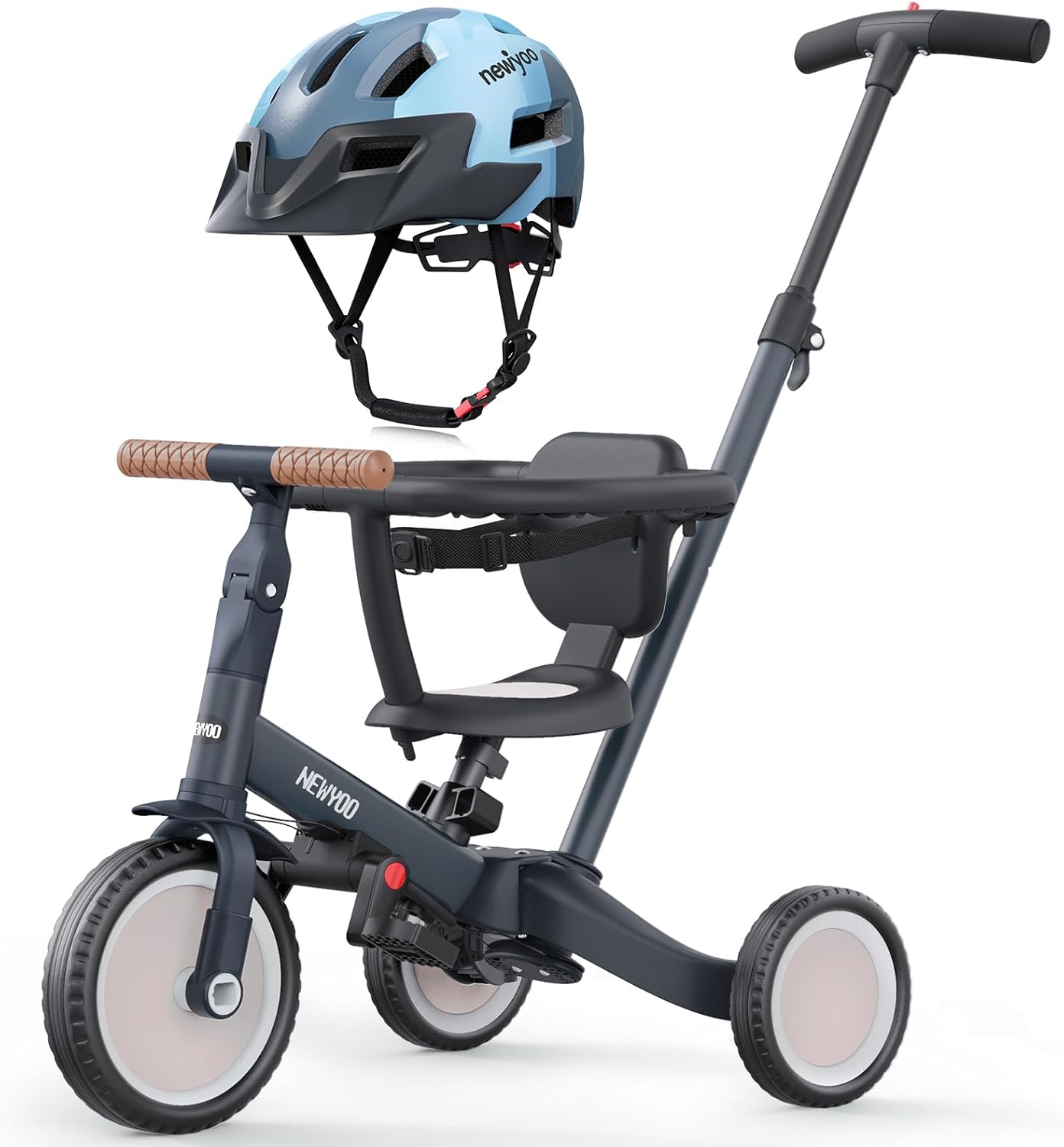 newyoo Toddler Tricycle with Helmet, Toddler Bike, Tricycles for 13 Year Olds, Kids