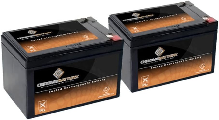 12V 15AH SLA Battery Replaces fp12120 wp10-12 00801-1460 tr12-12 - 2PK