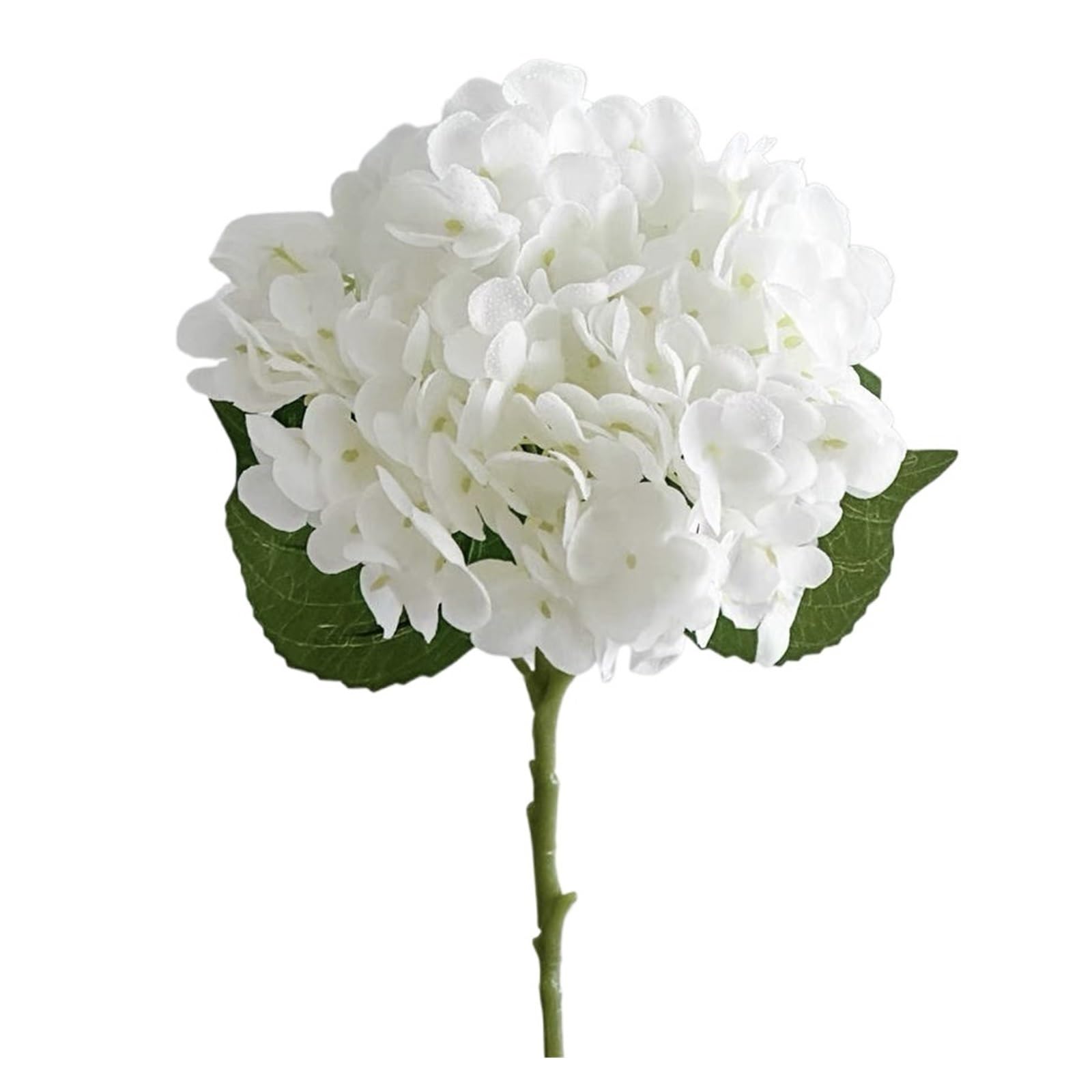 Casetlong 5Pcs Artificial Flowers Wedding Decoration Bouquet Home Living Room Ornaments(White)
