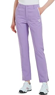 Lesmart Womens Golf Pants Stretch Lightweight Quick Dry Athletic Casual Dress Pants with Pockets