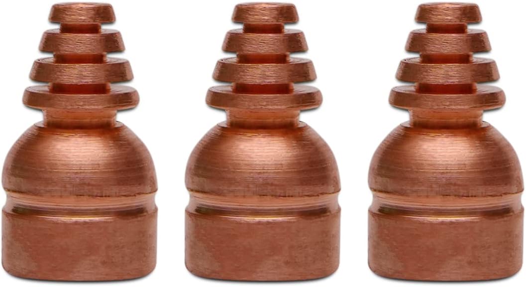 VASTU Copper Cone Stud for VASTU DOSH Remedy (Copper,Set-3)