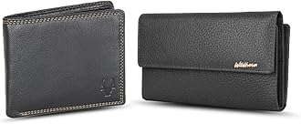 Leather Wallet for Men, Black np, Classic