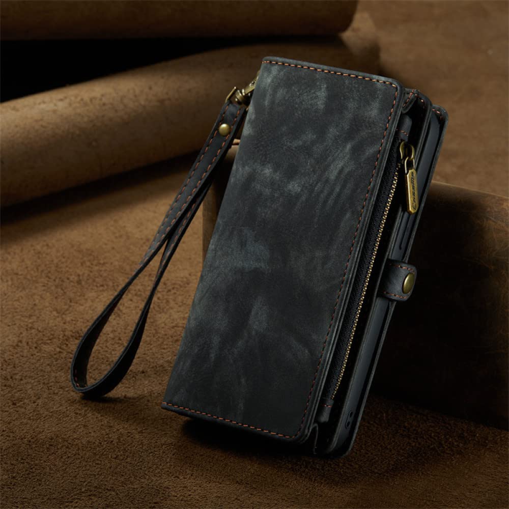 CLLDY Custodia Per Telefono Antifurto In Pelle Per IPhone 14 13 12 - Foto 3