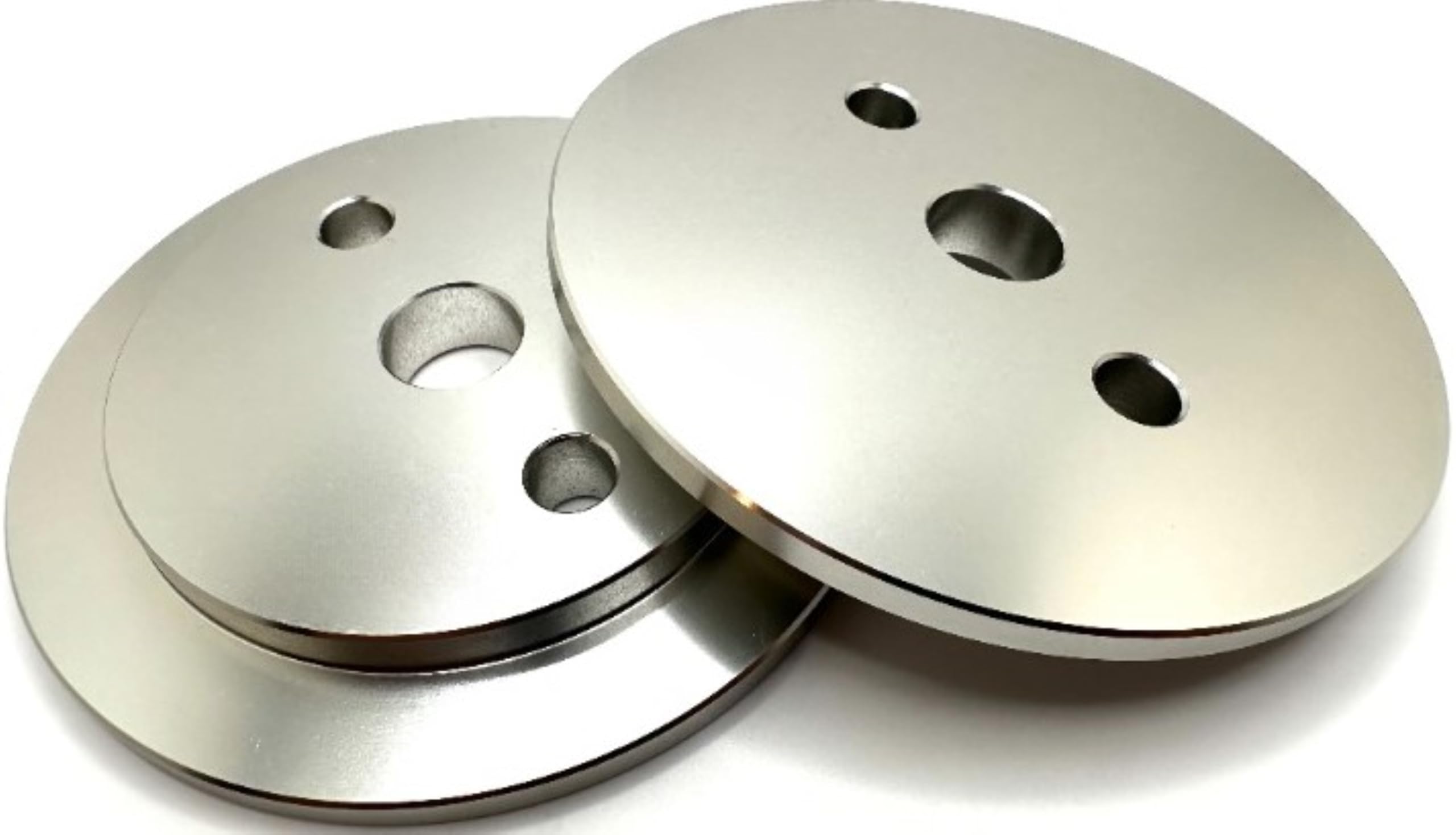 PG-356 3” x 5/8” Convolute Deburring Wheel Aluminum Reducer Flanges for Wheels with 3” Hole, Reduce Arbor to fit 5/8”, Compatible for use with Pro-Graad & 3M Scotch Brite Wheels, 1 Pair