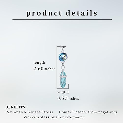 Miniatura 8 de JBAERD Collar de cristal curativo de cuarzo rosa natural envuelto en flores, dije de piedra preciosa hexagonal puntiaguda para curación de reiki,