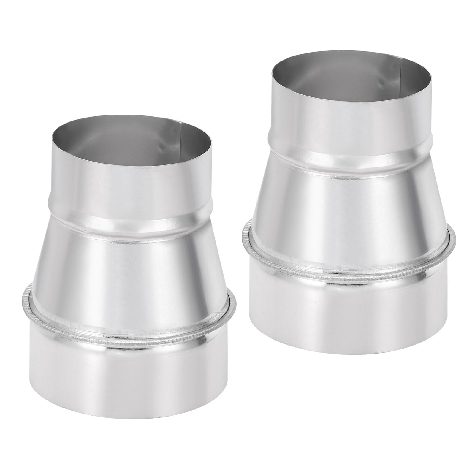 PATIKIL 4 Inch to 3 Inch Round Duct Reducer Increaser Connector