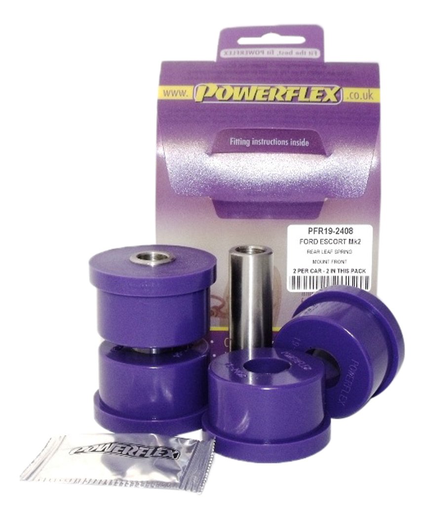 Leaf Spring Mount Front Powerflex PFR19-2408 para un guiado de eje firme 2