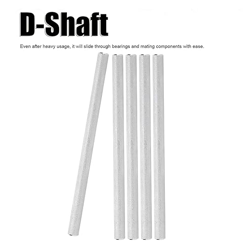 Miniatura 7 de 5 piezas de acero inoxidable D-eje compatible para robótica/FRC/First/FLL/WRO/STEAM/VEX 3.9 x 0.2in