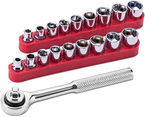 Miniatura 4 de Trimate - Juego de herramientas de 86 piezas con bolsa enrollable (martillo, juego de llaves, juego de destornilladores, alicates), ideal para el