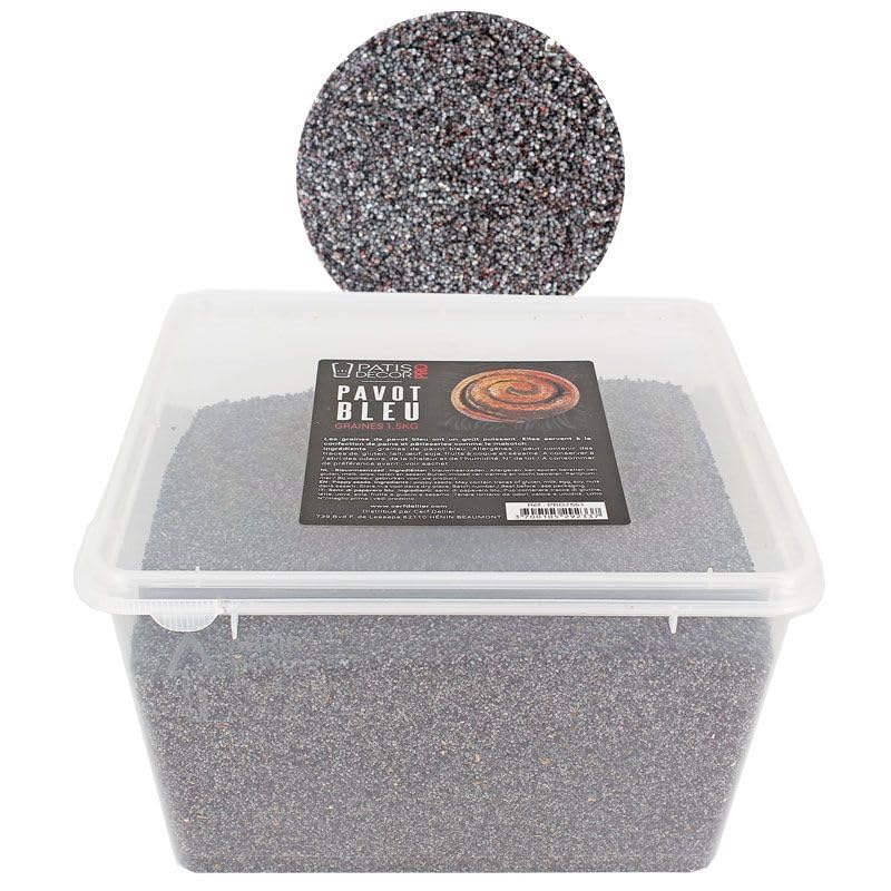 Graines de pavot bleu 1,5 kg