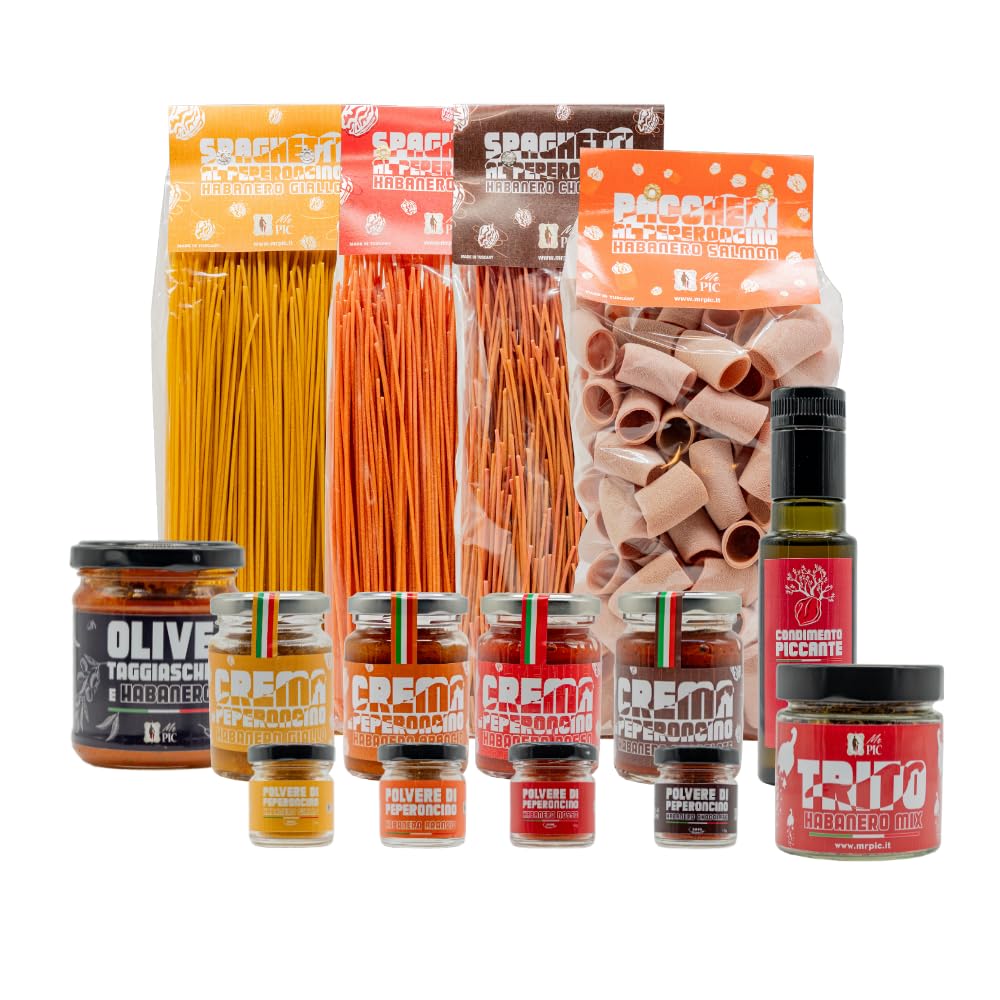 KIT HABANERO ADDICTION - Prodotti al peperoncino Mr PIC® - Mr PIC®: il Peperoncino Toscano di qualità - Carmazzi: la più ampia linea di prodotti piccanti in Italia