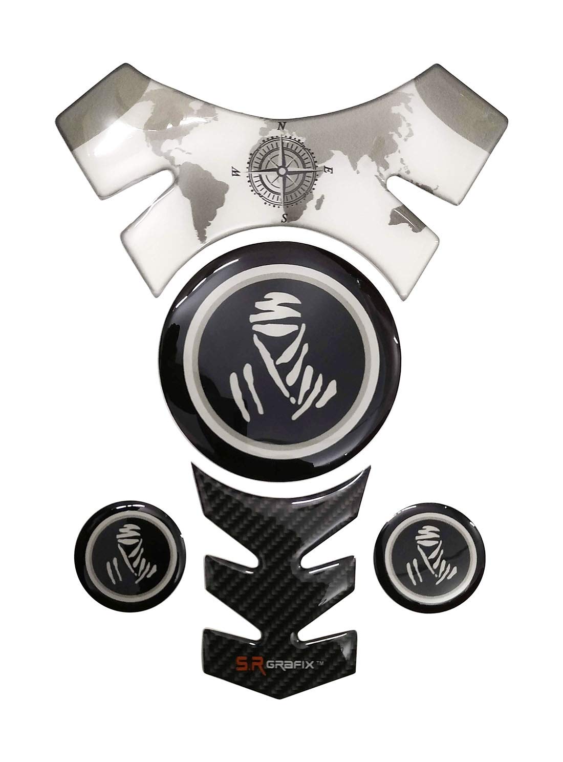 Top and Town Customize Mummy Universal Tank Pad Sticker for All Bikes