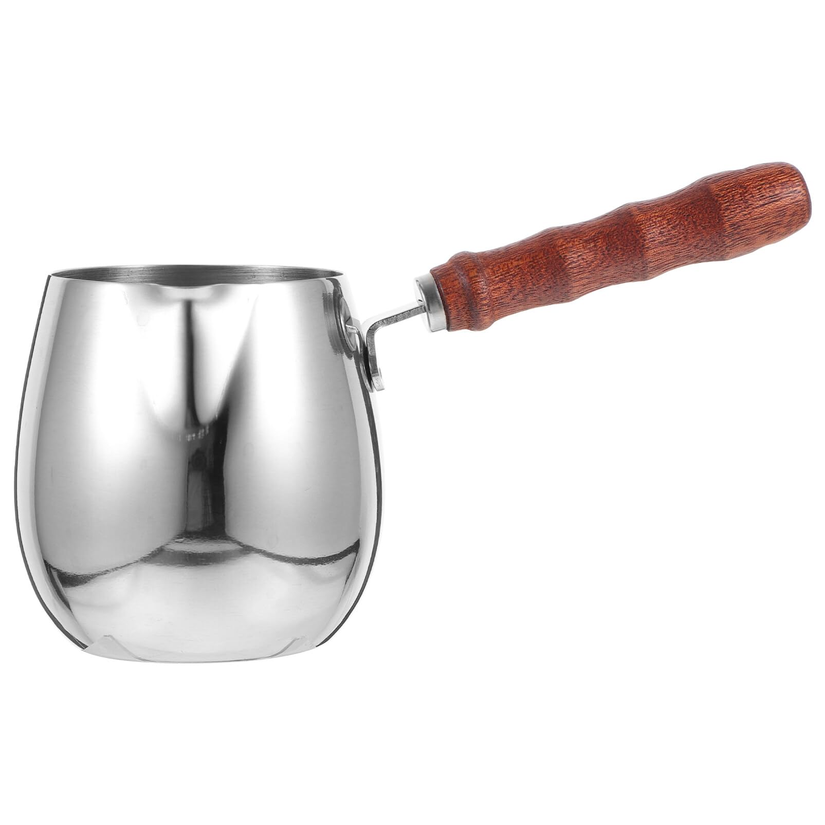 Kichvoe Stainless Steel Milk Frothing Pitcher Handle Frother Cup for Latte Art and Espresso Capacity Ergonomic Design for Home and Professional Use