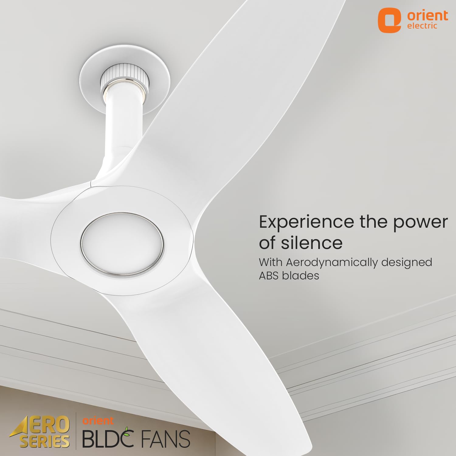 Orient Aeroquiet Ceiling Fan - 5-Star Energy Savings -2