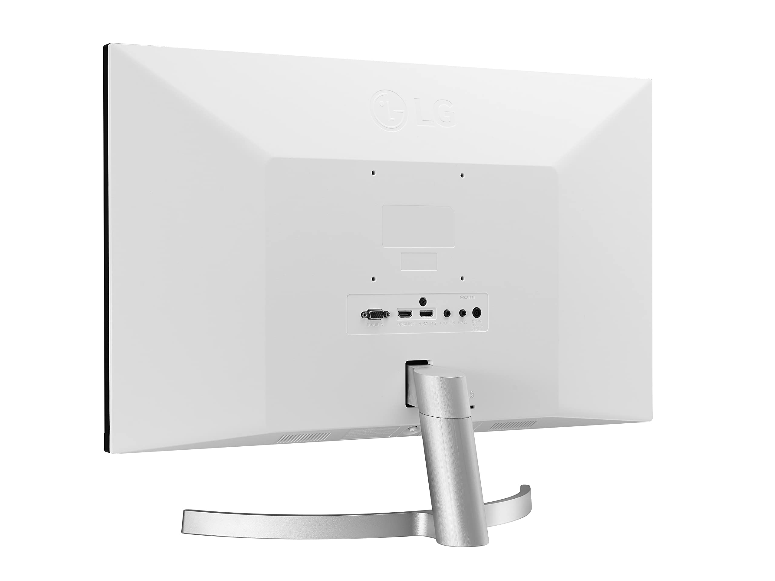 LG 27ML600S Monitor 27" Full HD LED IPS, 1920x1080, 1ms, AMD FreeSync 75Hz, Audio Stereo 10W, 2x HDMI 1.4 (HDCP 1.4), VGA, Uscita Audio, Schermo Antiriflesso, Flicker Safe, Bianco