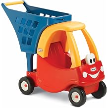 little tikes Cozy Coupe Large Capacity Shopping Cart for Kids and Teenagers - Encourages Creative Play - Age 3-10 Years