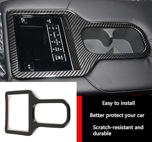 Miniatura 9 de Accesorios de coche aptos para Honda CR-V CRV 2017-2022 Cubierta trasera del panel de la taza de agua ABS 1 PC configuración baja