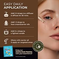 Vista 605 de Gya Labs - Aceite esencial de vainilla oleorresina para aliviar el estrés, relajación, sueño, aceite de vainilla francesa dulce para mayor