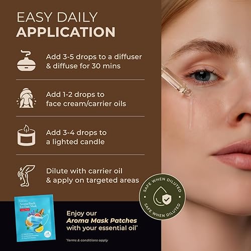 Vista 605 de Gya Labs - Aceite esencial de vainilla oleorresina para aliviar el estrés, relajación, sueño, aceite de vainilla francesa dulce para mayor