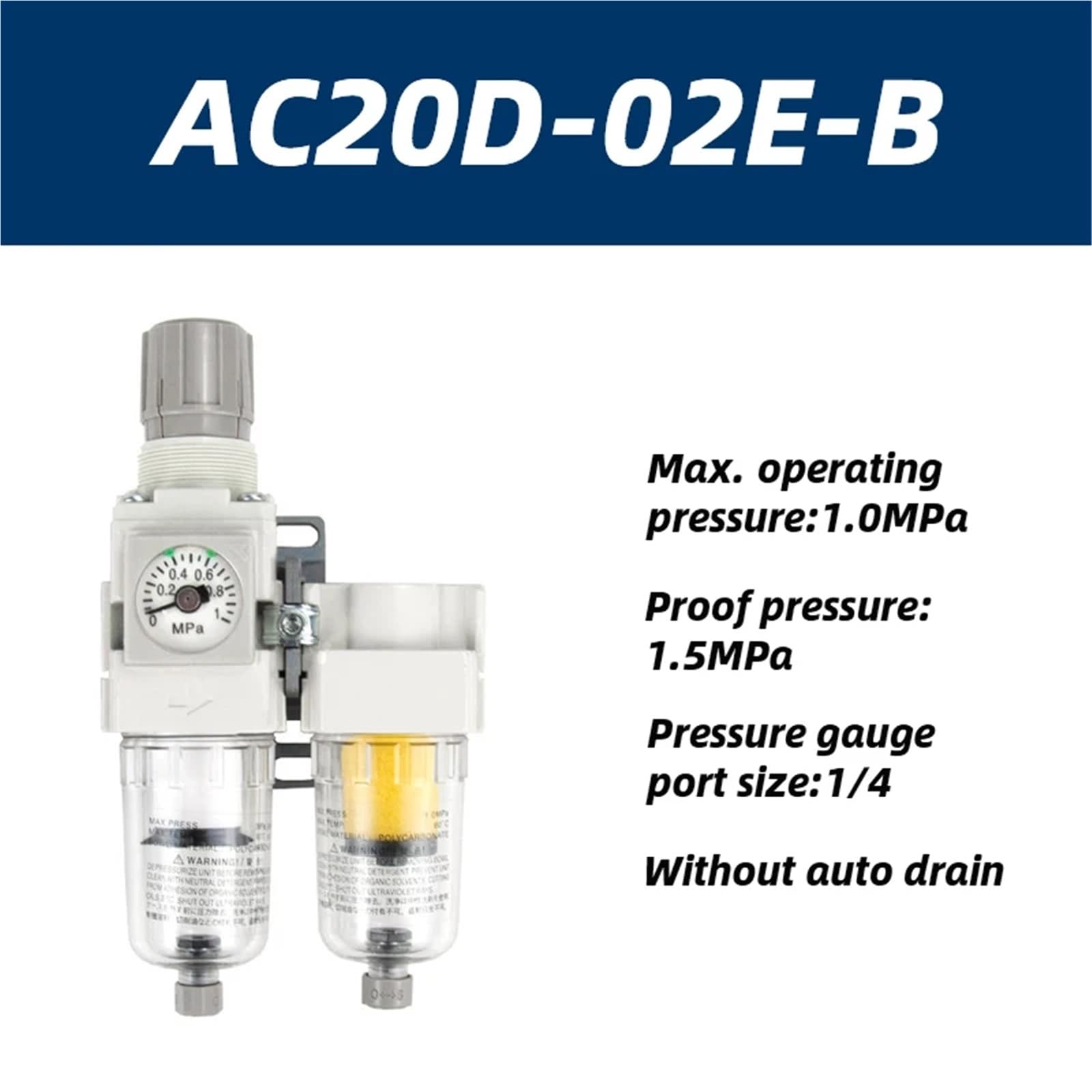 Öl-Wasser-Abscheider Doppelteil AC20D-02G-B AC20D-02E-B Entwässerung 1St(AC20D-02E-B)