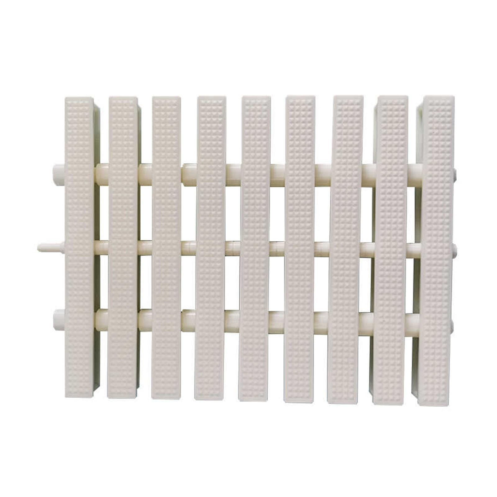 WQPMNYG Heavy-Duty Swimming Pool Grates & Drainage Channel Grate Set - 10 Pieces (20x100cm) for Driveways, Patios, Pool Decks & Commercial Areas - Durable Grille Splicing System