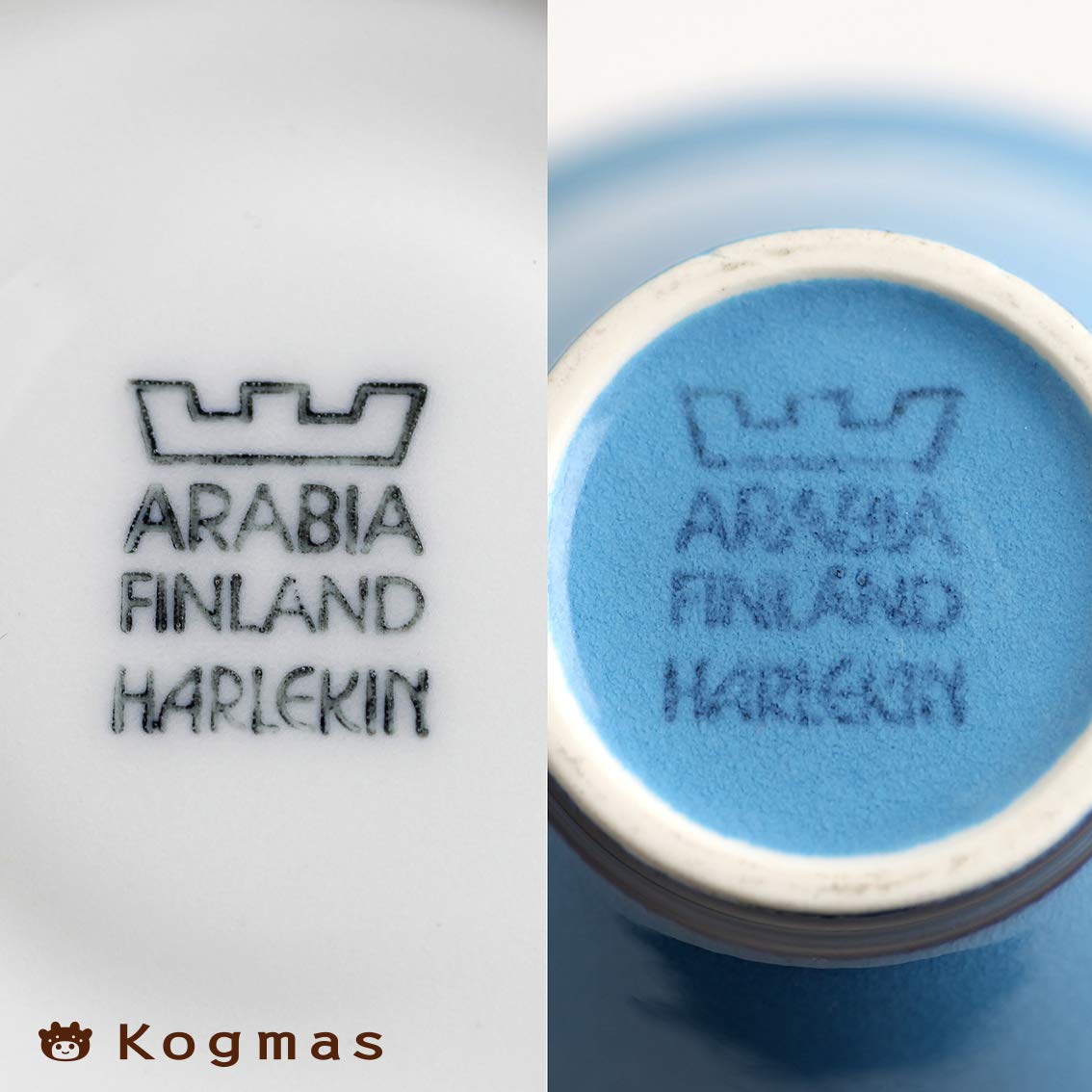 Amazon｜ARABIA アラビア Harlekin ハレキン コーヒーカップ＆ソーサー