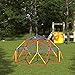 Climbing Dome, Outdoor Toddler Jungle Gym, 7 Ft Climbing Toys for Kids 3-8, Geometric Dome Climber Jungle Gym for Backyard, Outside Climb Dome for Kids Climber