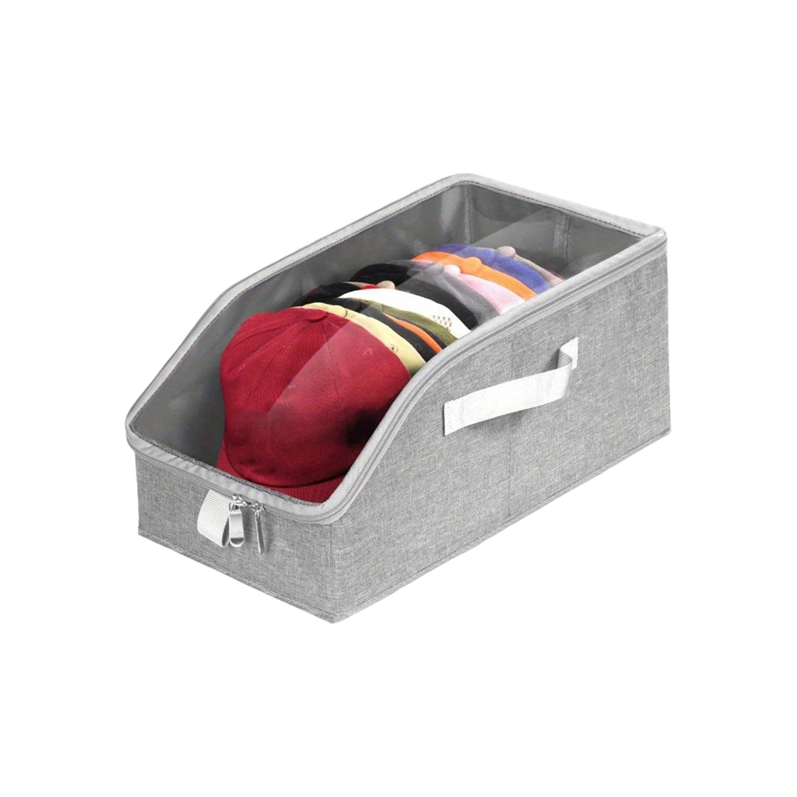 APGLSXY Modern Simple Hat Organizers Closet Storage Systems for Baseball Caps Easy Install Space Efficient Home Use Oxford Fabric Cap Storage