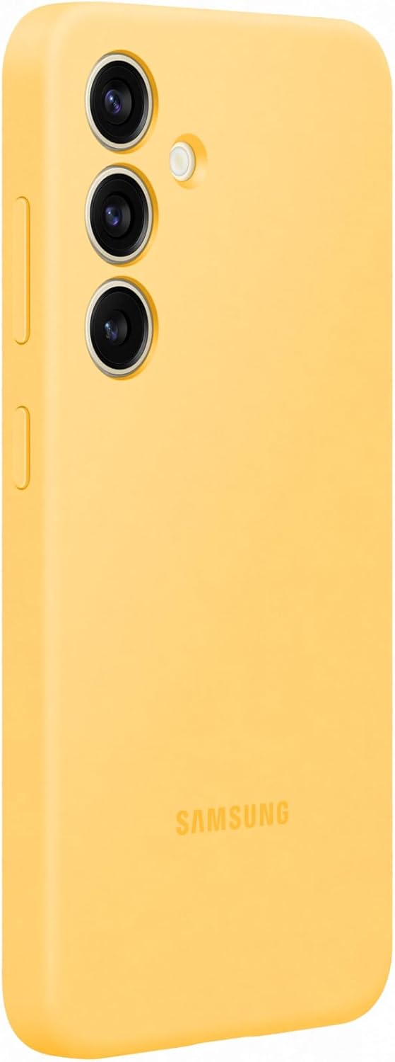 Samsung Galaxy Official S24 Silicone Case, Yellow