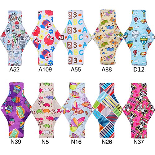 Assorbenti igienici in bamboo bambù lavabile in