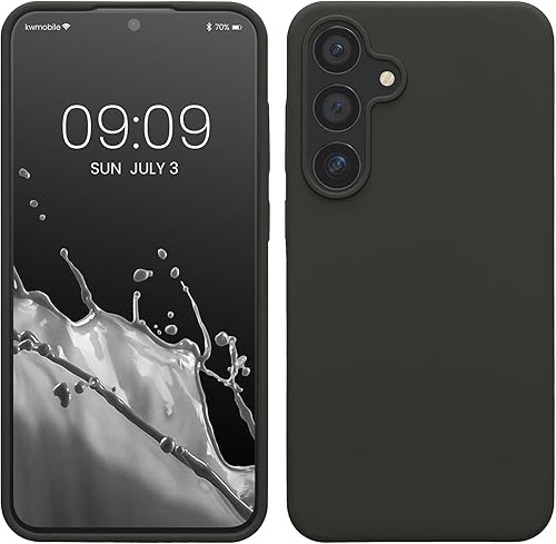 Miniatura 127 de kwmobile Funda Compatible con Samsung Galaxy S22 - Funda de teléfono de silicona TPU con acabado suave - Rojo Ruibarbo Piedra antigua,Azul