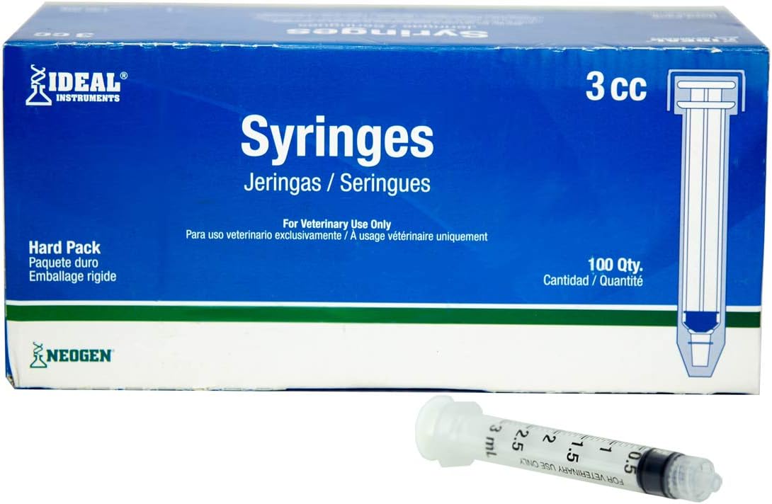 Ideal 3cc Luer Lock Syringe