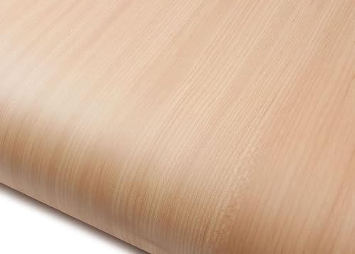 ROSEROSA Papel tapiz autoadhesivo de madera de PVC para despegar y pegar, revestimiento de estante superior de encimera, color arce (WD326: 2.00