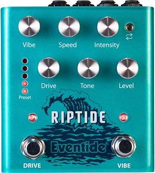 Eventide Riptide Stereo Drive and Uni-Vibe Effects Pedal