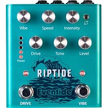 Eventide Riptide Stereo Drive and Uni-Vibe Effects Pedal