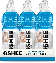 OSHEE FRUIT FLAVOR isotonic Drink 750ml (Pack of 6) - Addition of Vitamins and L-Carnitine - Sugar Free - Hydration - Vitamin Drinks