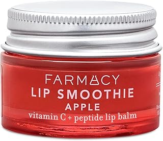 Peptide Lip Smoothie - Hydrating Lip Balm with Vitamin C to Visibly Plump & Smooth Lines - Nourishing Treatment with a High-Gloss Finish - Apple (10g)