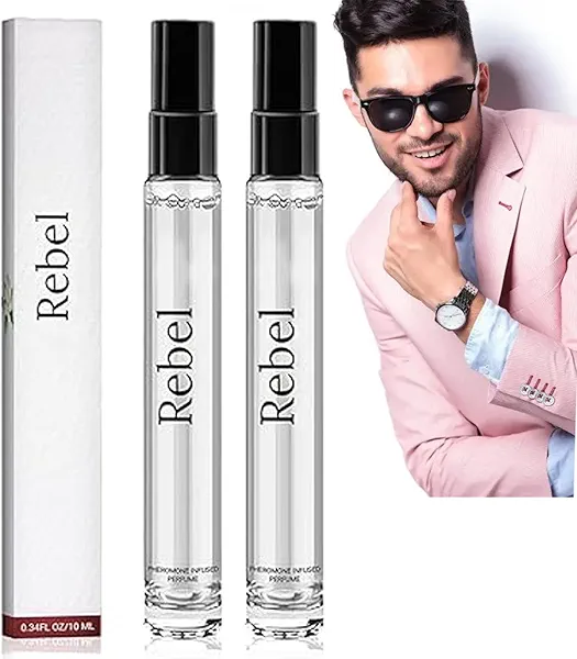 OSFRIAGE Rebel Cologne Pheromone for Men,Alloura Pheromone Perfume, Long Lasting Men's Cologne Fragrance(2PCS)