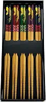 Kit 5 Pares Hashi Carpa Culinária Japonesa Reutilizável