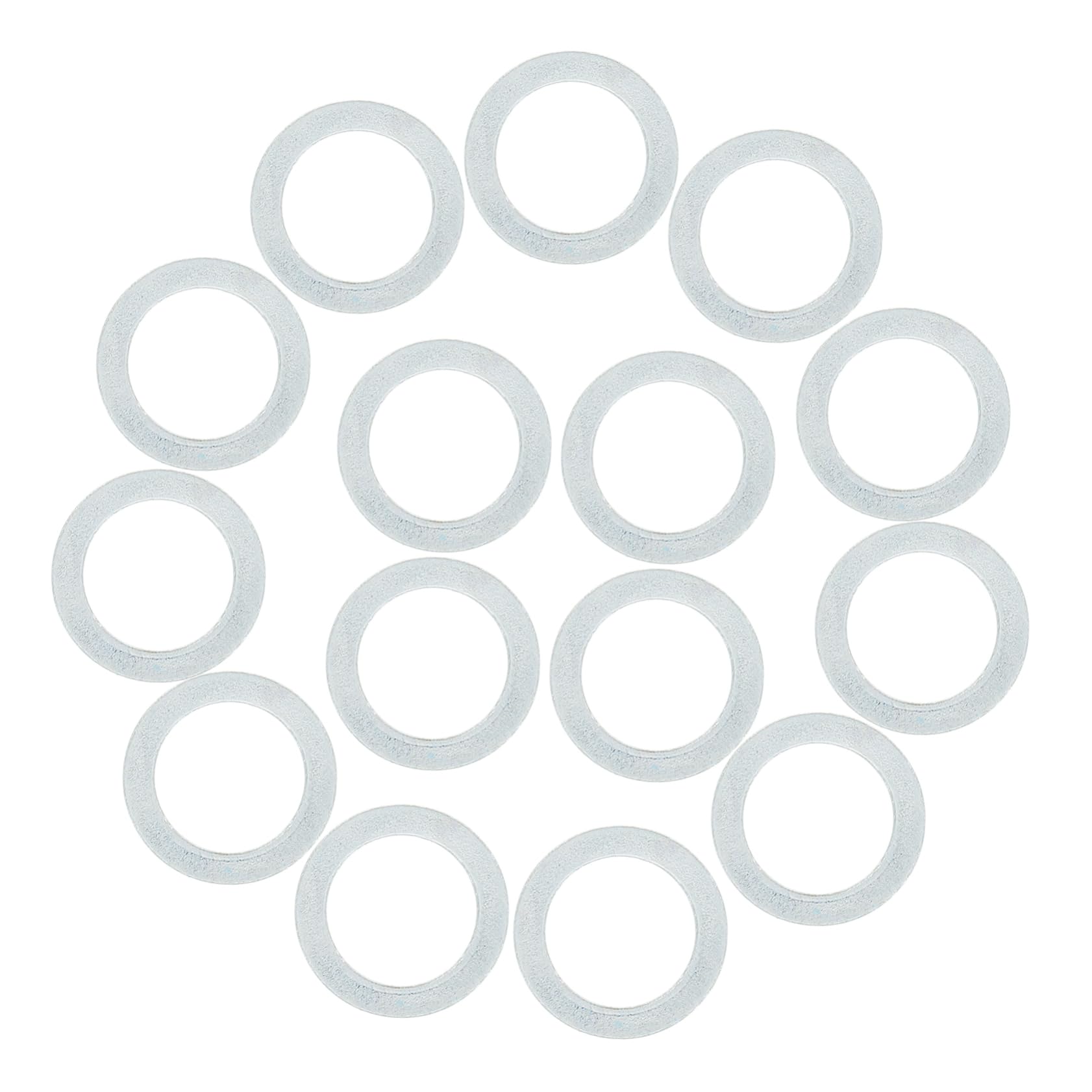 BESTonZON Skateboard Axle Spacers 100pcs Metal Washers Skateboard Bottom Support Fasteners for High-end Performance