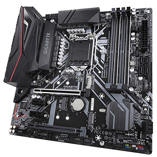 GIGABYTE Z390 M GAMING LGA 1151 (300 Series) Intel Z390 HDMI SATA 6Gb/s USB 3.1 Micro ATX Intel glide