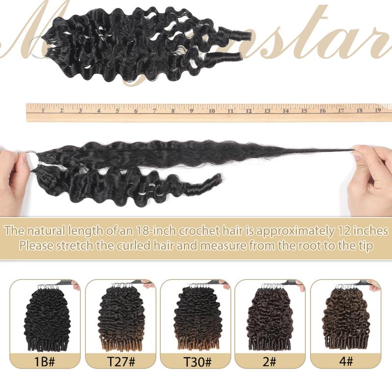  Miracle Hairstyle Knots Feather Crochet Human Hair Burmese Curly thumbnail