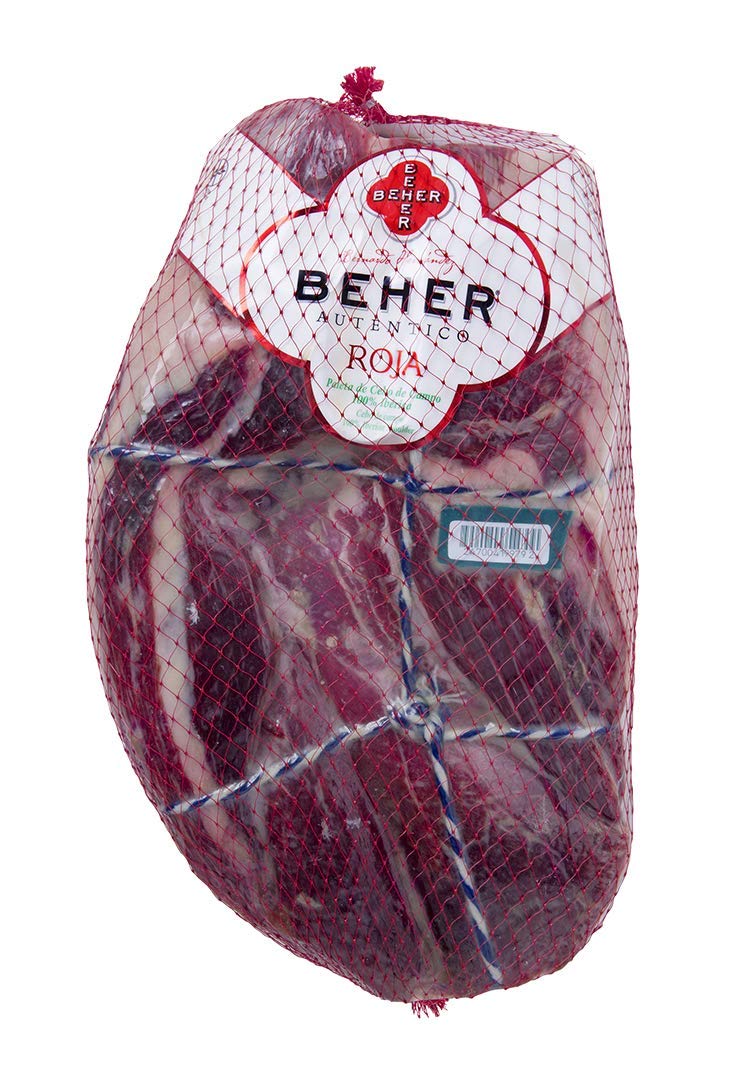 100 % Iberico Cebo de campo vorderschinken (Schinken ohne Knochen) Beher von 2,5 kg