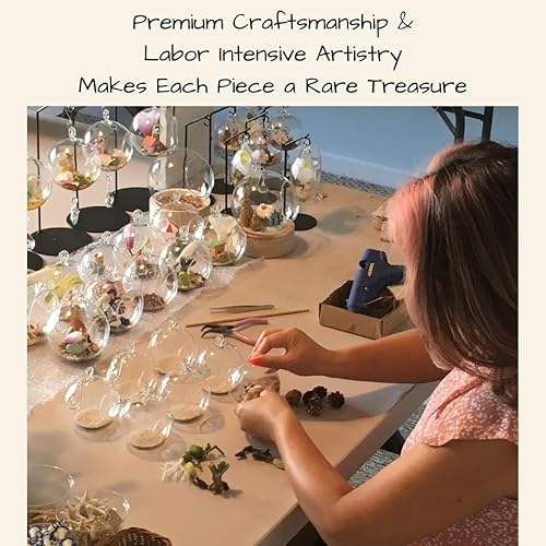 Miniatura 3 de Regalos de cumpleaños de cristal, adornos de Navidad para decoración de Navidad para mujeres, mamá, papá, abuela, abuelo, hermana y amiga de niños,