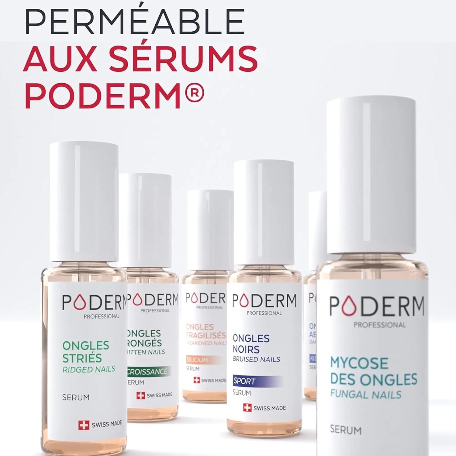 PODERM Swiss Made Cura delle unghie Siero nutriente Smalto Tea Tree Idea Regalo