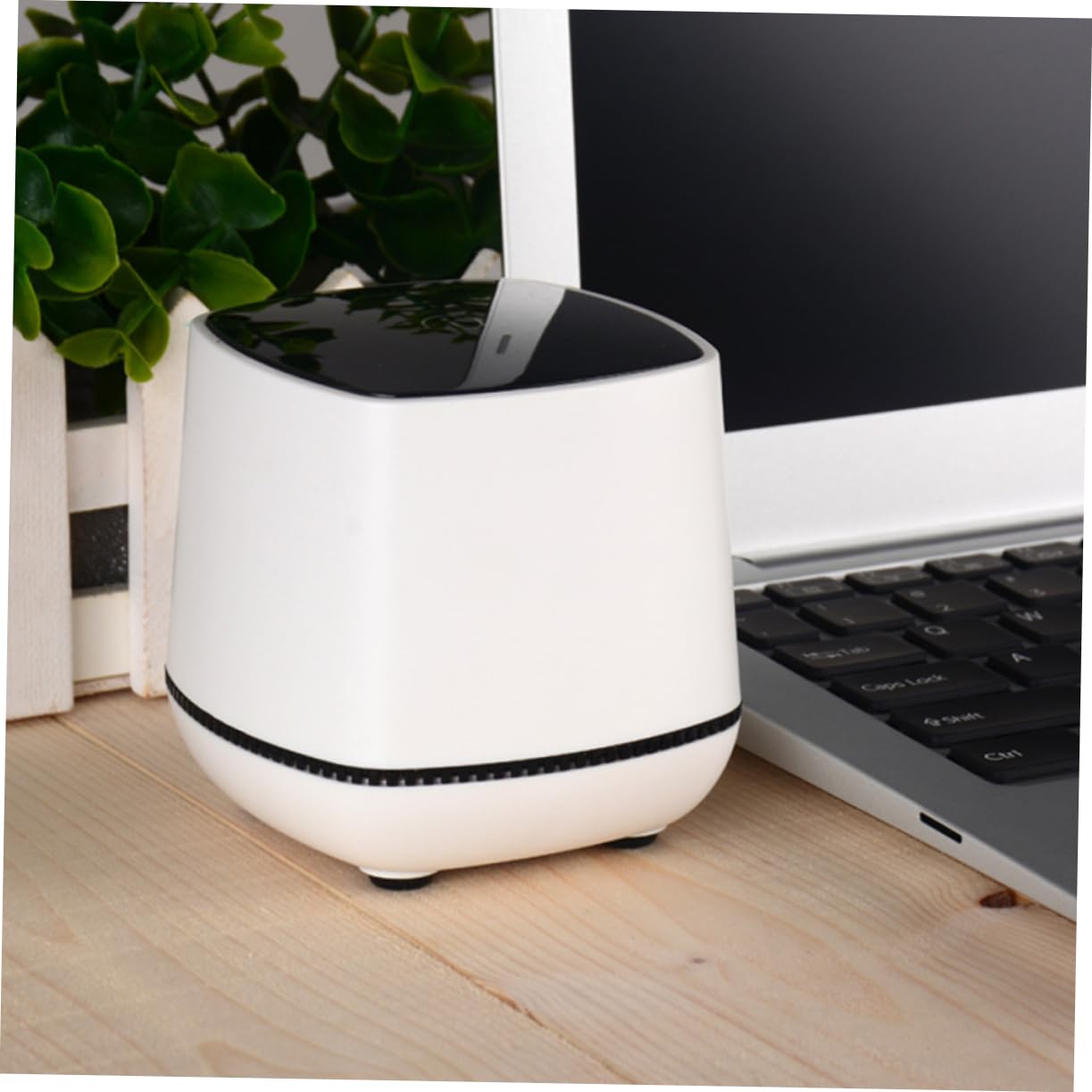 KALLORY Portable Mini Speaker USB Powered Bass Sound Desktop Speaker for Notebook Compact Design for