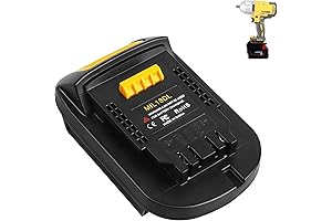 MIL18DL Battery Adapter for Milwaukee M18 to Dewalt 20V Batteries